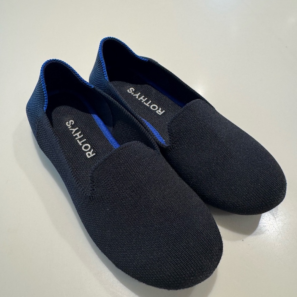 Rothy's kids Black Loafers